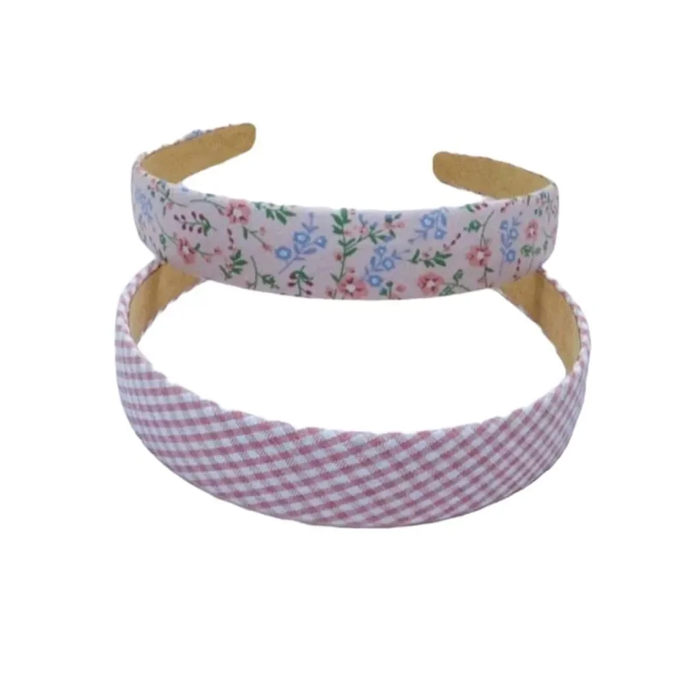 Two Pink Patterned Headbands - Picture 4 of 4